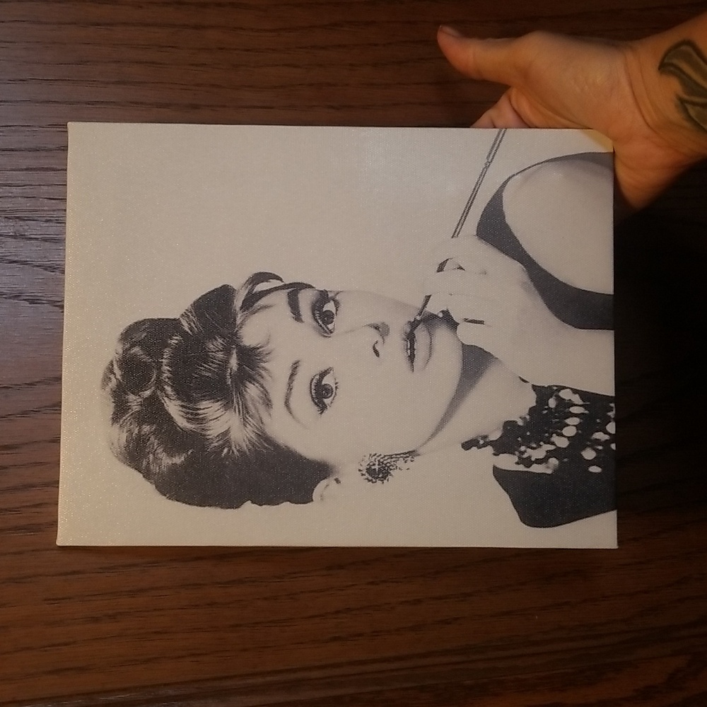 💋Audrey Hepburn Canvas picture💋